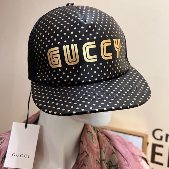 Gucci Other - GUCCI X SEGA GUCCY Trucker, Baseball Cap Rap Moonstar New w/ Tags & dust bag.